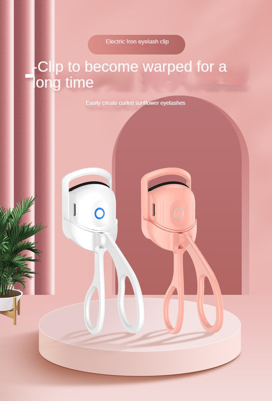 Heated Eyelash Curlers Ultimate Styling! Rapid Heat-up, USB Rechargeable, Temperature Control, Long-Lasting Curls, Safe Design